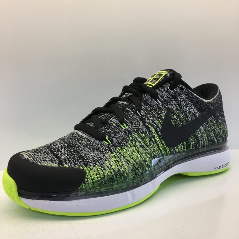 nikecourt zoom vapor 9.5 flyknit men's tennis shoe